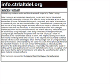 Tablet Screenshot of info.ctrlaltdel.org